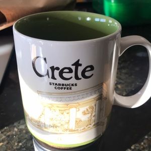 Starbucks coffee mug from Crete.